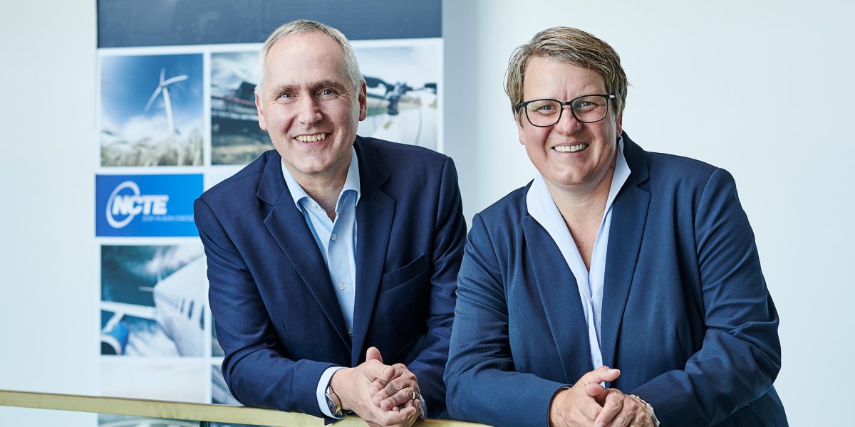 Neuer Vorstand der NCTE: Jürgen Uebbing und Verena Graf.
